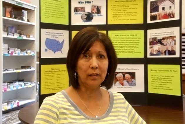 PMA volunteer shares her heart on how God called her to this ministry