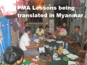 PMA Lessons now in Myanmar-titled in smaller size