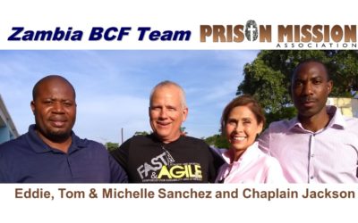 Prison outreach in Zambia Tom Sanchez 2020 Video