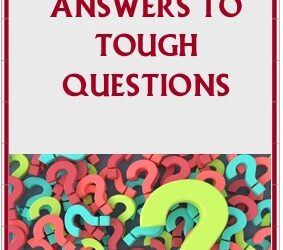 #92 Answers to Tough Questions -Devos by Pastor Hollier